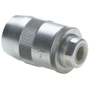 Componenti _ Componenti Idrauliche _ Elementi di controllo _ Valvole idrauliche _ Strozzatori e paracadute _ Valvola regolatrice di portata a barilotto - unidirezionale