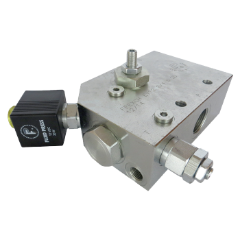 Components _ Hydraulic Components - OTHER BRANDS _ Control components _ Hydraulic valves _ Hydraulic valves with electric drive - Hammer control valve (producto)