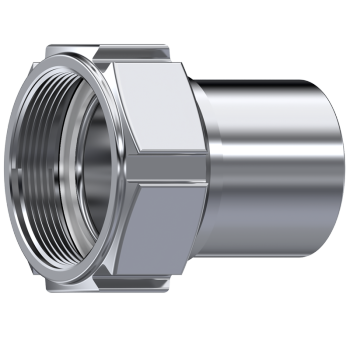 Inoxidable _ Racores industriales _ Racores EN 14420-5 _ EN 14420-5  inox _  - Hembra BSP espiga lisa (producto)