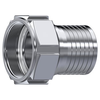 Inoxidable _ Racores industriales _ Racores EN 14420-5 _ EN 14420-5  inox _  - Hembra BSP espiga dentada c/collar (producto)