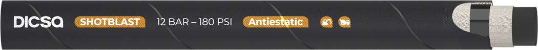 Connectique _ Flexibles industriels _ Tuyaux industriels _ Tuyaux industriels DICSA _ Tuyaux abrasifs - Refoulement 12 bar (producto)